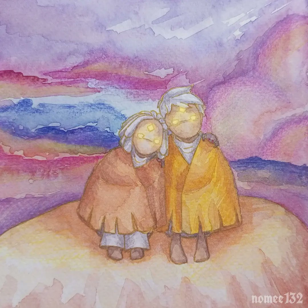 yavrrru's tweet photo. I want to watch the sunset with you forever 🥺💖
#art #fanart #skycotl #skychildrenofthelight #thatskygame #skycotlfanart https://t.co/s2Wxh8Uz6Y