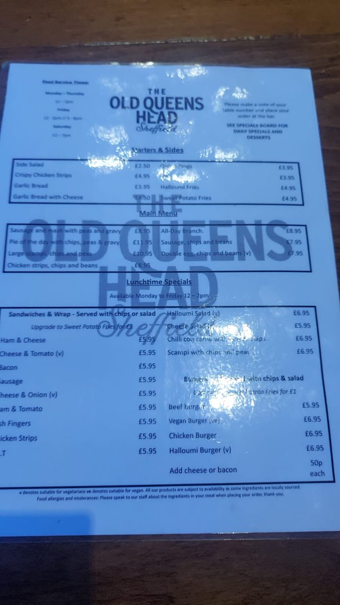 Our kitchen is back open to normal 
12-2 today