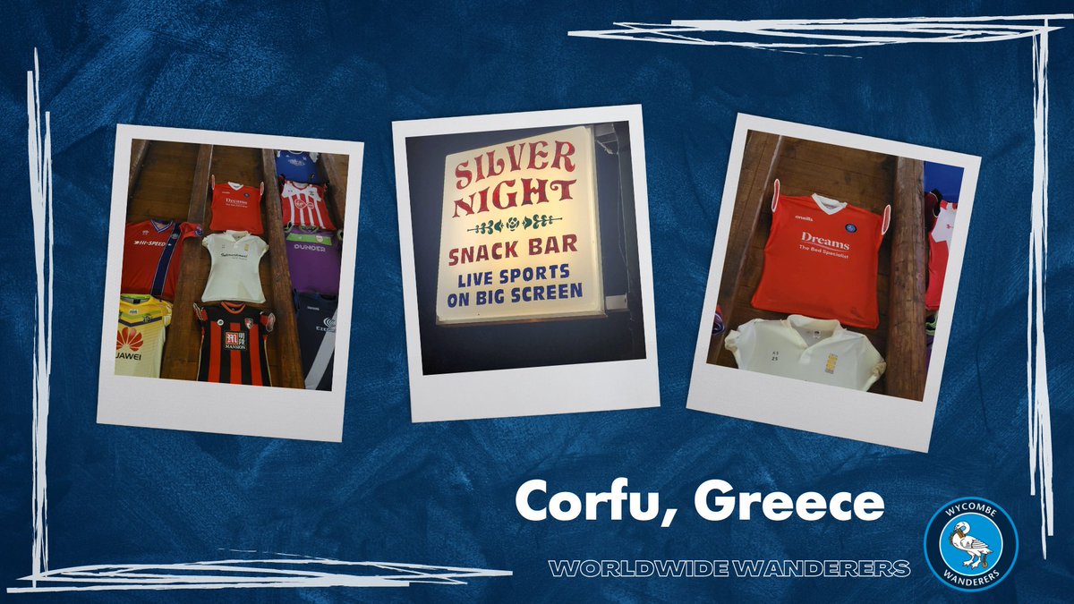 Keep tagging us in your Worldwide photos! #WorldWideWanderers

Thanks to Neil for sending these in from Corfu! Who's been the furthest afield with their Wycombe colours this summer?