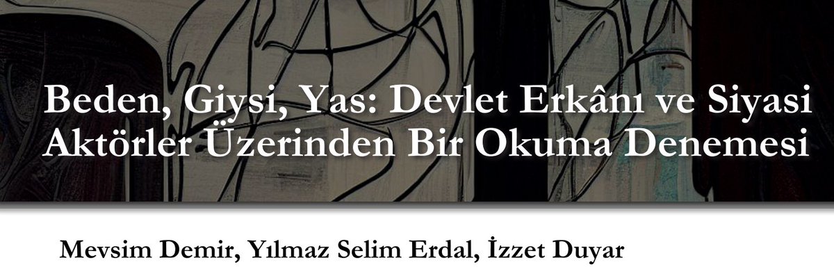 Bültenimizin 7. sayısındaki depremle ilgili diğer bir makale: "Beden, Giysi, Yas: Devlet Erkânı ve Siyasi Aktörler Üzerinden Bir Okuma Denemesi". Yazıyı Mevsim Demir, Yılmaz Selim Erdal ve İzzet Duyar kaleme aldı. 🌸Keyifli okumalar🌸 Link: hasuder.org/Bultenler/Down…
