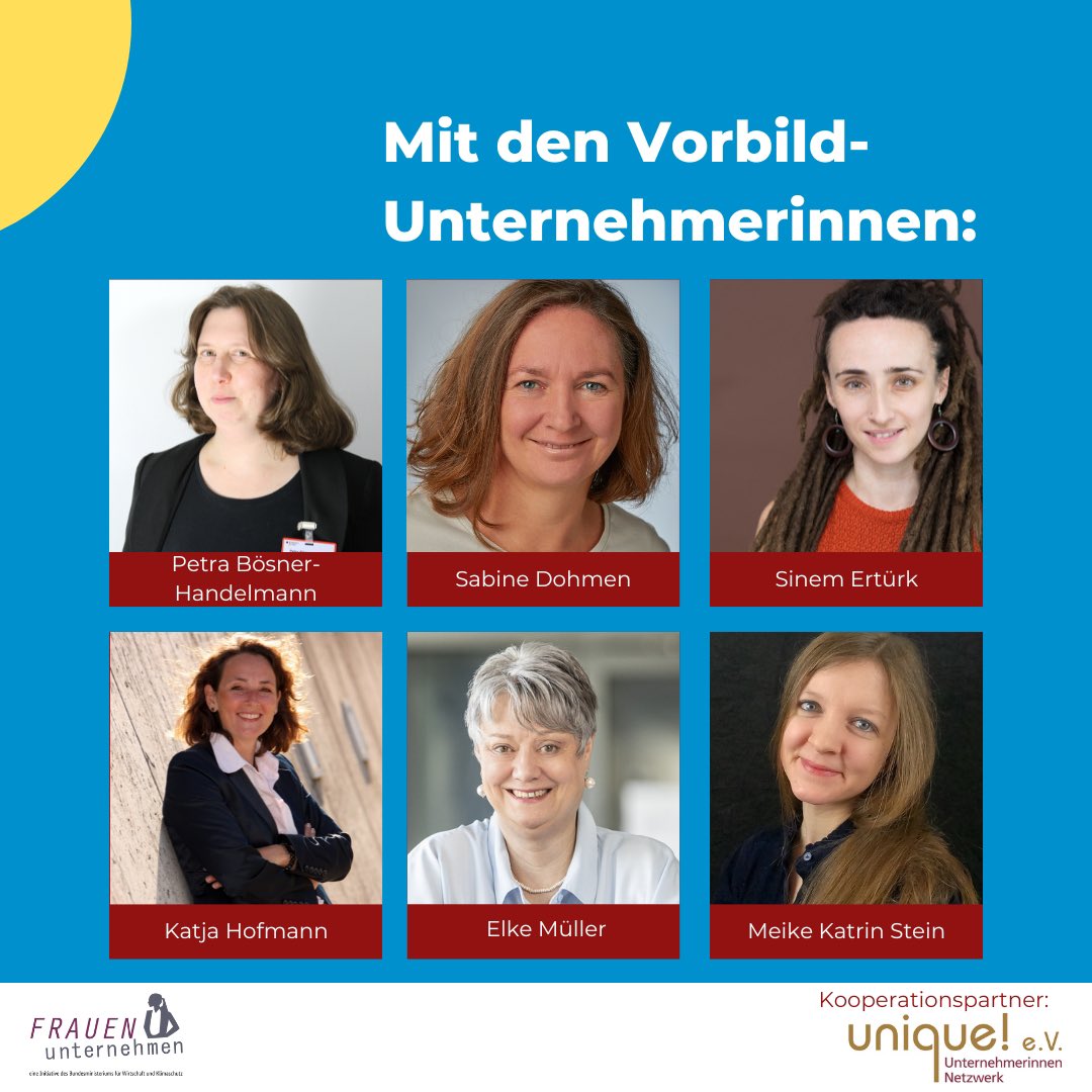 Für alle Gründerinnen und Interessierte: 12. September Rendezvous in #Stuttgart zum Austausch mit #unternehmerinnen 
Elke Müller und Petra Bösner-Handelmann <a href="/GeschenkeStern/">Geschenkestern</a> sind auch mit dabei 
ℹ️ prospektiv.de/rendezvous-stu…
#unternehmerinnen #gründerinnen #networking