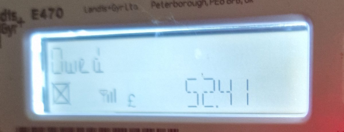 A_L_ynch's tweet photo. @AprilAngell @BritishGas @BritishGasHelp We are down to £52 https://t.co/dqQCkhEZhe