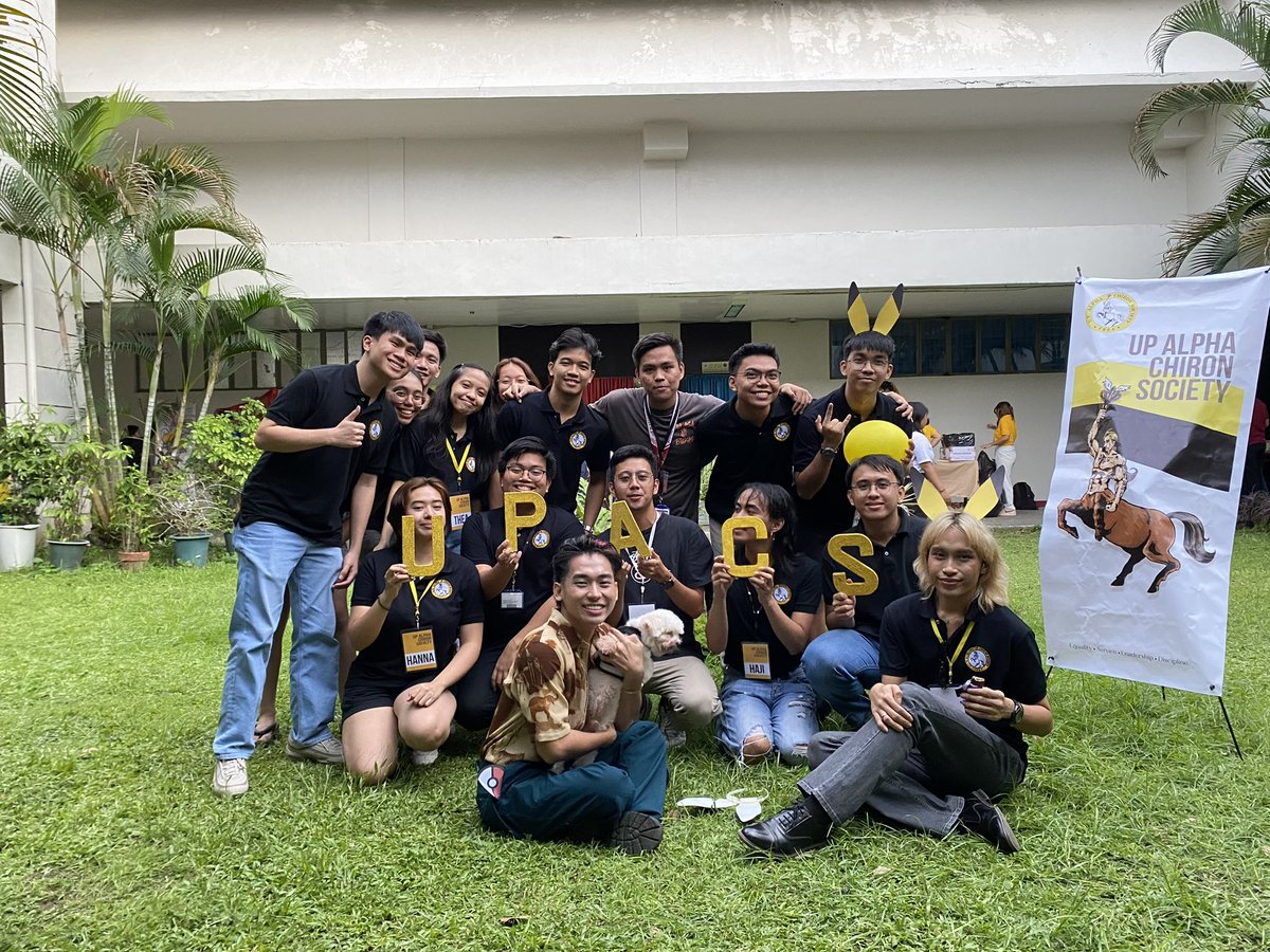 UPACStheBest's tweet photo. Thank you for joining us today, Trainers! 💛🖤 Now head to the Pokemon Center and get some rest as you prepare to conquer more challenges this semester! 🫡 

And dont forget: Who’s the best? #UPACStheBest https://t.co/4kEMPEOU99