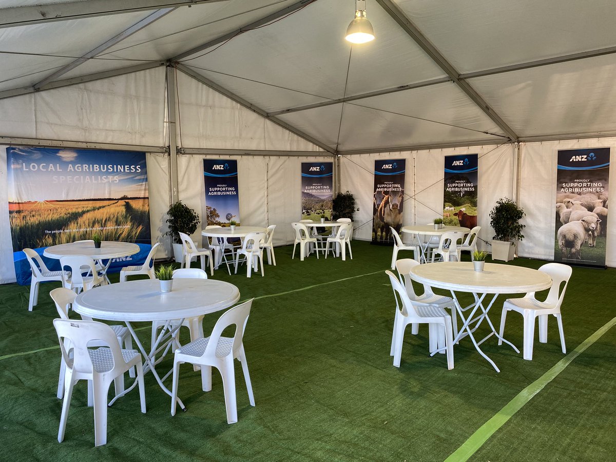 All set up at site 197 for Dowerin 2023! We Have Dimattina on coffee duties again and a fresh Agri Insights report to digest &amp; discuss. Hope to see you all there!