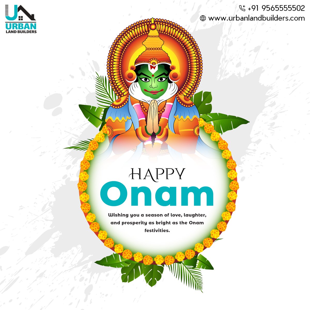 May the spirit of Onam fill your home with happiness, your heart with love, and your life with prosperity. Happy Onam!

#happyonam #onam #onamfestival #onamspecial #onam2023 #onamcelebration #onamwishes #festival #occasion #UrbanLandBuilders #realestate #khararhomes