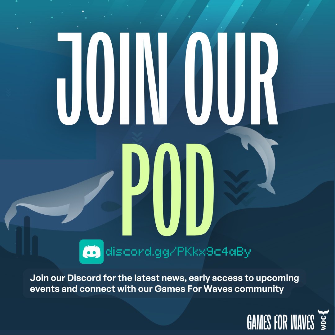 GamesForWaves's tweet image. If you're a..
💙 #GamesDev 
💙 #Streamer or #ContentCreator
💙 Gamer
💙 Passionate about the protection and conservation of whales, dolphins and their ocean home...

...then you're a perfect fit for our amazing community over on @discord! Join us here 👉 discord.gg/PKkx9c4aBy