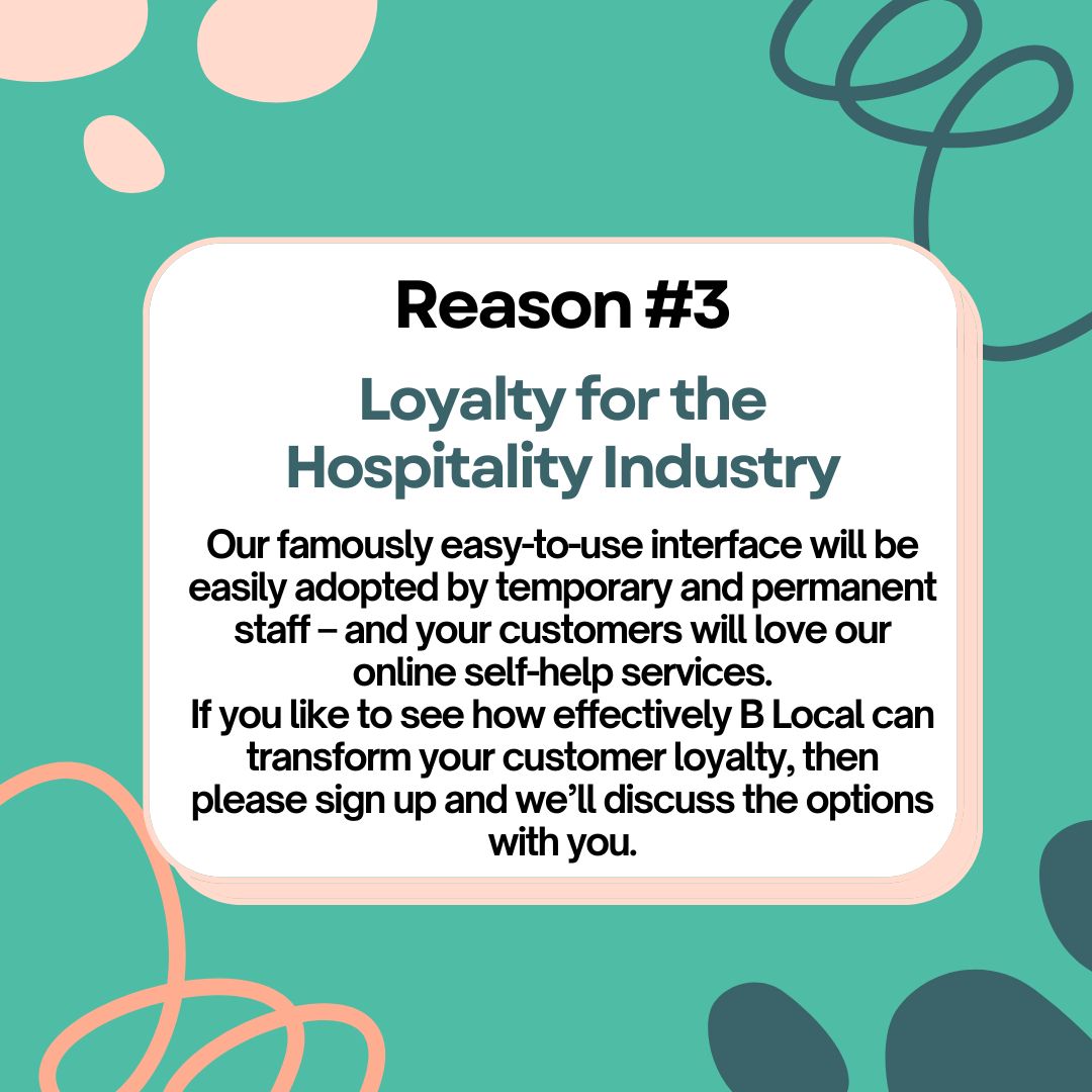 Three reasons to choose B Local!

#ShopSustainably #ShopWithPurpose #LocalBusinessLove #BusinessSupport #LocalHeroes