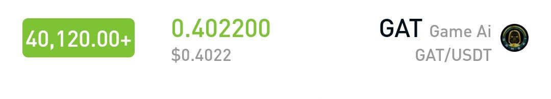 Trading is in progress, now you can trade our project on <a href="/CoinTigerEX/">CoinTiger</a> 

#GameAi
#GameAiArmy