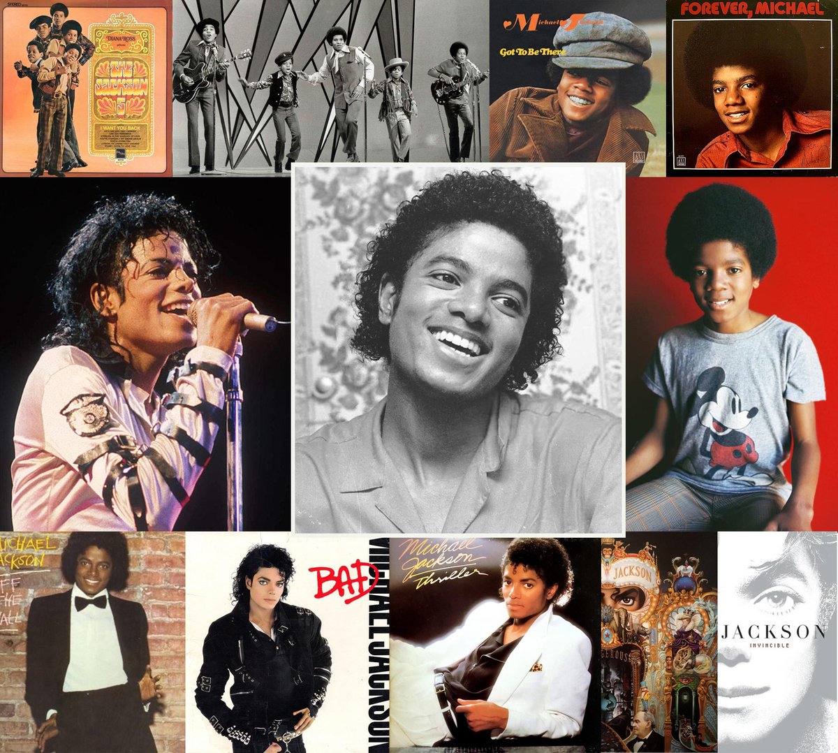 Michael Jackson (29 Aug 1958 – 25 June 2009), The King of Pop, born 65 years ago today, in Gary, Indiana. #MichaelJackson