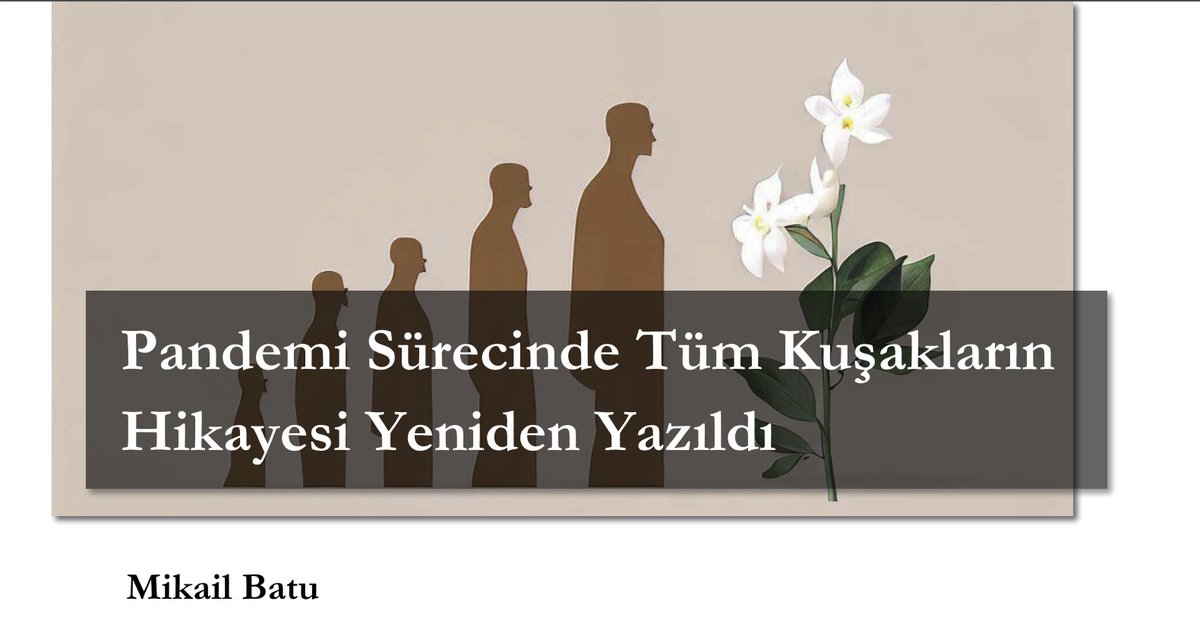 Bültenimizin 7. sayısında Mikail Batu, yazısında Bebek Patlaması, X, Y, Z Kuşaklarını, kuşaklararasılığı ele alıyor ve pandemi sürecinde farklı kuşakların nasıl etkilendiklerini ve birbirlerini nasıl etkilediklerini tartışıyor. Keyifli okumalar.