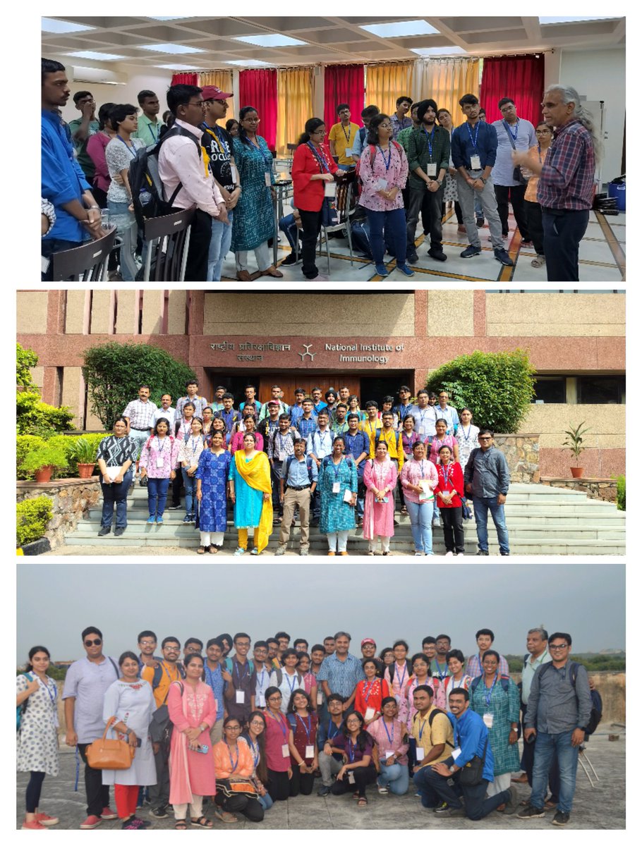 IGIBSocial's tweet photo. We had an exciting week at IGIB with 34 young students staying on campus and visiting various prestigious research institutes in Delhi!  (1/n)

#JBNSTS #IGIBOutreach2023 #scicomm #genomics https://t.co/NW9NLXZh8F