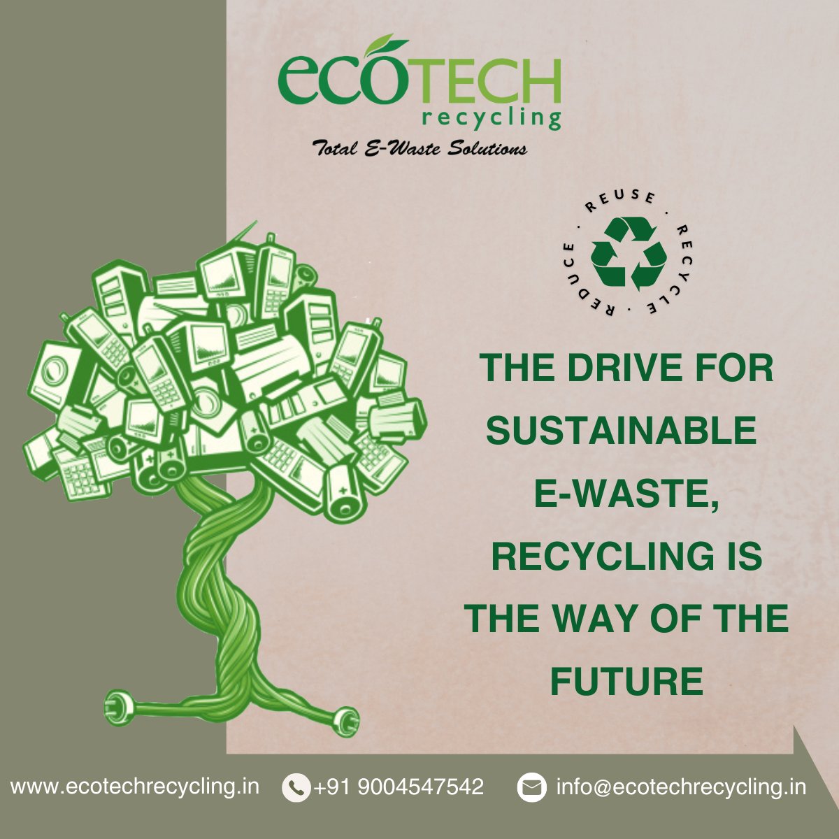 Trash is not the right place, We'll take care of your e-waste ♻️
Be responsible and recycle your e-waste.🌎

#ewaste #recycle #sustainability #ewasterecycling #environment #electronicwaste #escrap #zerowaste #reuse #wastemanagement #itrecycling