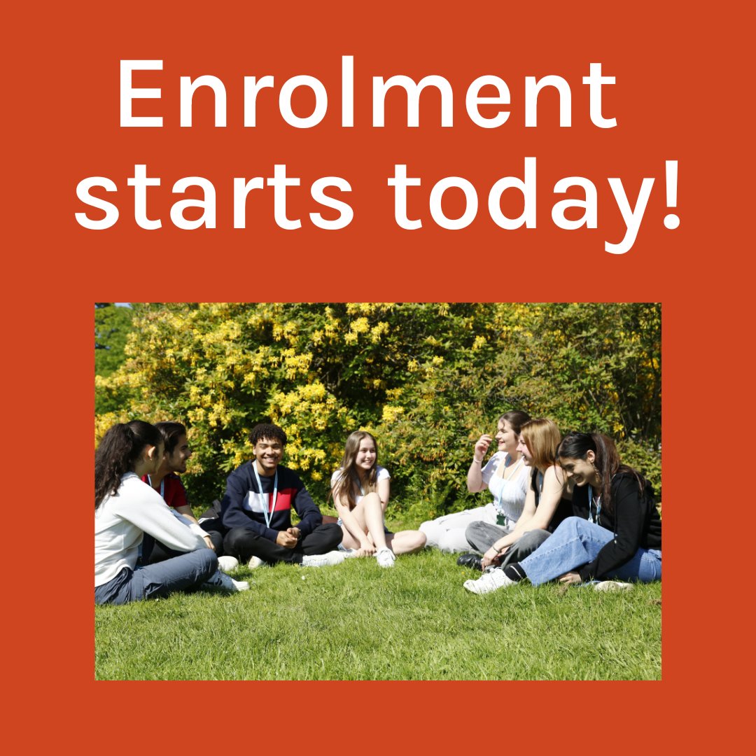 We're really looking forward to welcoming some of our new A1 students this afternoon for enrolment! If you are enrolling with us this week, please remember to bring your GCSE results and a form of ID with you. #NextSteps #NewChapter
