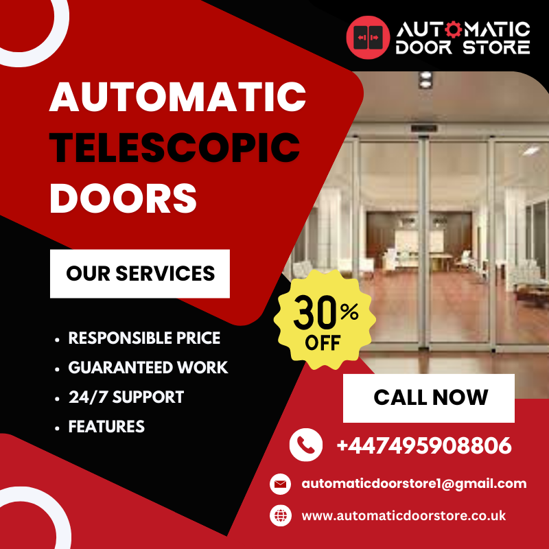 automatic_store's tweet photo. Embrace innovation and savings! Enjoy an incredible 30% discount on Automatic Telescopic Doors. Dial to step into a seamless entrance experience: +44 7495908806
Website: https://t.co/MTevD39RH6
#automaticdoorstore #automaticdoorsystem #Swinggates #swingdoors #slidingdoors #london https://t.co/StQ2FXldlK