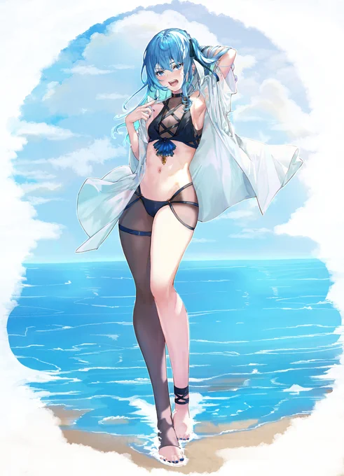 水着～  #ほしまちぎゃらりー
