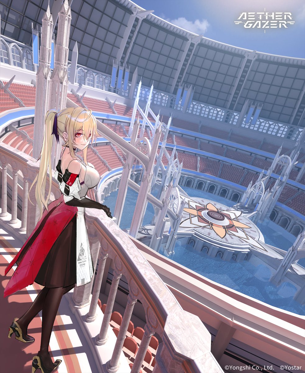 AetherGazerEN's tweet photo. ✨"Now Travel Omorfies" Part IV✨

Ardisis Ceremony, a grand art competition held once every five years in Omorfies

Only seven finalists are declared the winners. Winners have the chance to get considerable winnings or ascend into the upper echelons of the business world.

"Admin, who do you think will be the winners?"
#AetherGazer #Yostar