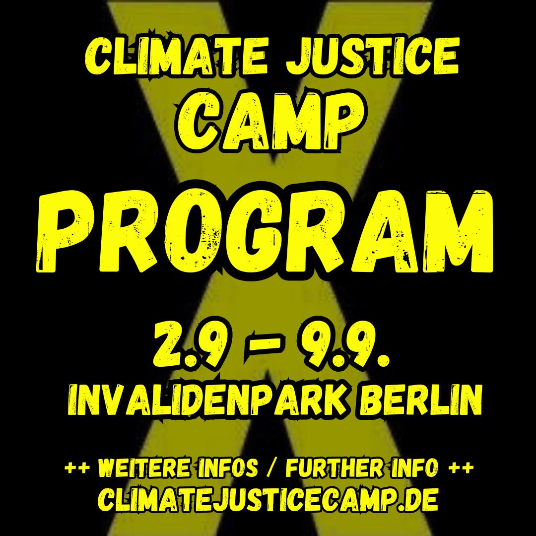 Noch 3 Tage bis zum Klimagerechtigkeitscamp in Berlin..✊️ @XRBerlin @AufstandLastGen @c_j_crew #ClimateJustice