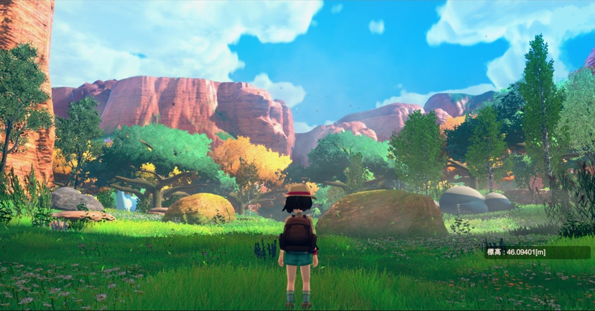 WikiDexOficial's tweet photo. Concept art de Pokémon Escarlata y Púrpura mostrado por Game Freak en la conferencia CEDEC 2023 de cómo querían que se viera el juego https://t.co/39cIrwvGDo