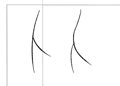 ちょっと前に友人にも似た様な助言したな…('ω`)「あくまで立体物描いてるのを忘れるな」と