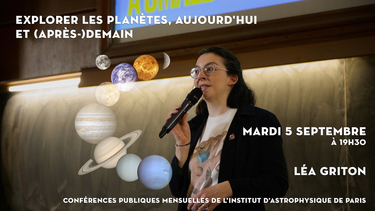 📣Conférence publique @astroIAP par @FrogInTheStars d'@LesiaAstro mardi 5 septembre 2023 à 19h30 en vrai dans l'amphithéâtre et en direct sur youtube.com/live/krSMvZ_ty…📡programme sur iap.fr/science/confer… #mediationINSU @INSU_CNRS @CNRS_Paris @Sorbonne_Univ_ @Obs_Paris @Ed_quanto