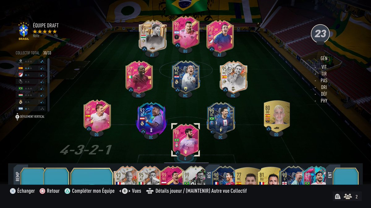 HugoArches's tweet photo. J’y ai cru jusqu’au bout…. @TwinsFifaHD @YoMax38 @SouenYT #Worldrecorddraft #Draft #FIFA23 https://t.co/SBvZgk8wSQ