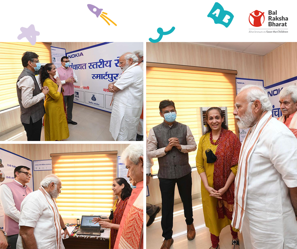 balrakshabharat's tweet photo. निःसंदेह जन धन योजना आर्थिक समावेश अर्जित करने के लिए एक सघन प्रयास है। @NokiaIndia-समर्थित SMARTPUR प्रोजेक्ट के माध्यम से हमने भारत के अनेकों गांव में जन-मानस को ऑनलाइन बैंकिंग से जुड़वा कर देश में #FinancialInclusion को गति प्रदान की है। #9YearsofPMJDY #DigitalIndia @PMOIndia https://t.co/HLfa9DLxDL