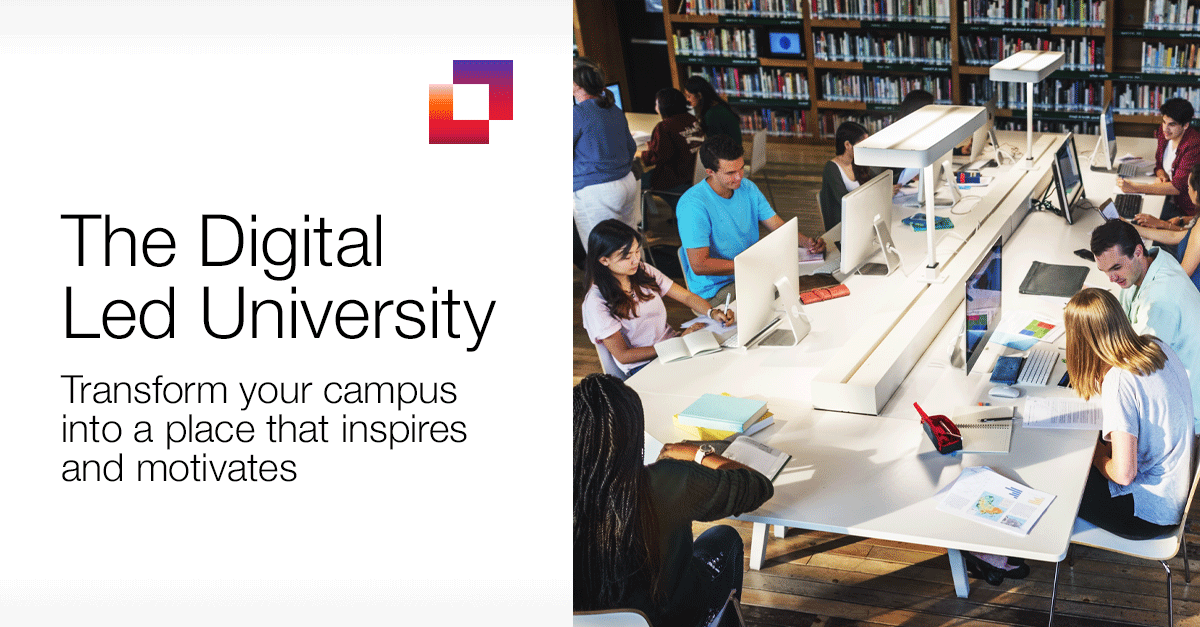 Look beyond the traditional learning experience - establish your #campus as a place that inspires and motivates. With CGI, digital #transformation supports health, inclusion, safety and wellbeing for all #university stakeholders bit.ly/39RFqiW #WeAreCGI #HigherEducation