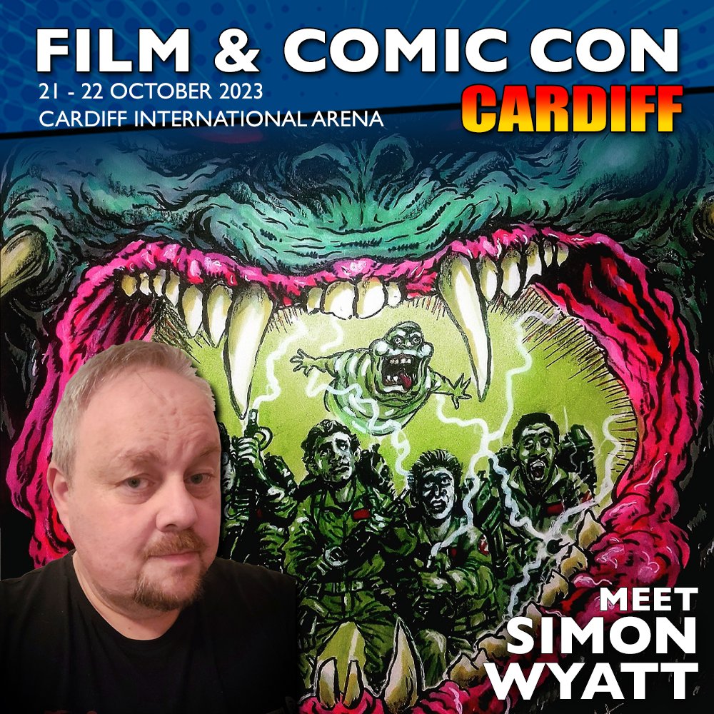 SIMON WYATT will be joining us at #FCCCardiff! Wyatt is a Stan Lee Award Winning Artist: (POW Entertainment’s Cataclysmic Comic Art Contest) and his Creator owned original Graphic Novel Series- ‘Unbelievable’ is Published by AAM/Markosia Publishing. buff.ly/3QAse5d