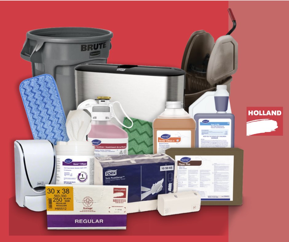 HollandClean's tweet image. Trustworthy products, and exceptional service. Elevate your business with our commercial cleaning supplies. Simplify operations, and focus on success. Contact us to learn about our inventory program. #TrustedSolutions 
#SimplifiedOperations #HollandCleaningSolutions