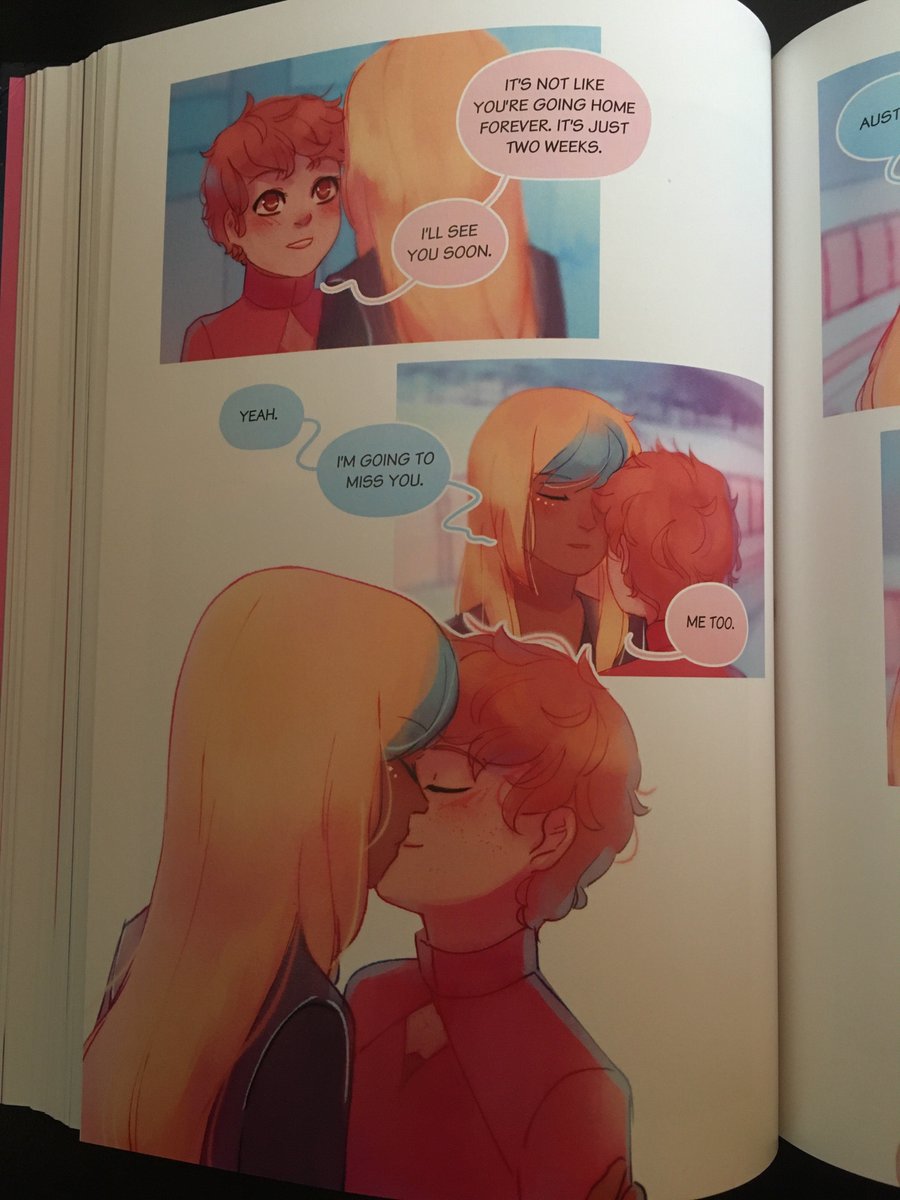 Holy heck, I just finished reading “Always Human” and “Love and Gravity” by @walking_north and my goodness it’s so much better than I remembered it being. The feels hit me so hard while reading. From tooth-achingly cute, to stress, worry & sad. This is probably my favorite comic