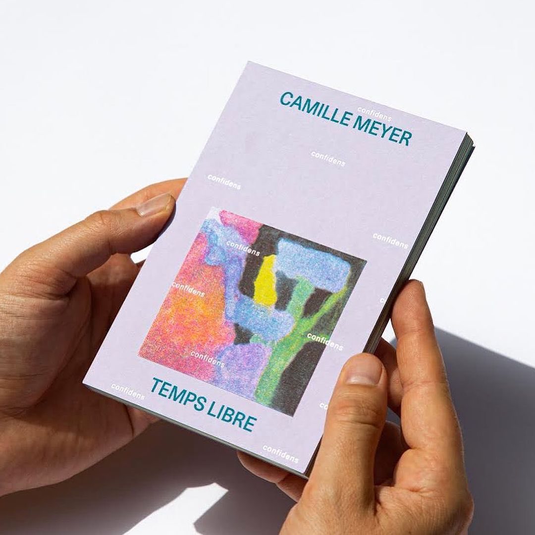 colorplanpapers's tweet image. Colorplan Lavender 135gsm cover with a risograph printed #ColorplanLabel for Temps Libre by Camille Meyer, published by Studio Fidèle as part of their Confidens collection. 

Colorplan papers are available in France from Procop.