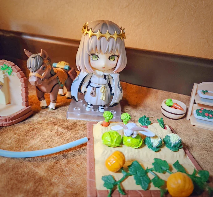 童心に帰ってねんどろオベロンで遊んでいました