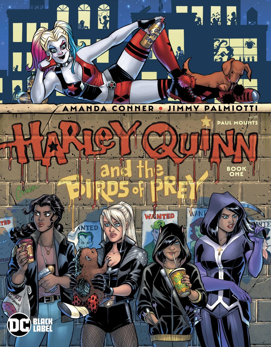 SymbolPending's tweet photo. Harley meets Pee Gee, plus some Birds of Prey in this Black Label comic.

https://t.co/Tyo2VFcXVt

#PowerGirl #HarleyQuinn #DCComics https://t.co/9g168B0FoD