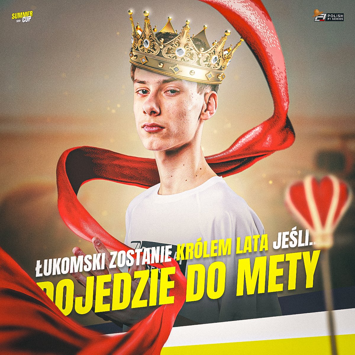 PFS_F1's tweet photo. Przed nami ostatnia, czwarta runda Summer Cupa. To oznacza, że dziś wieczorem wyłonimy mistrza serii. Na Pole Position do zdobycia tytułu Króla Lata jest Szymon Łukomski, któremu do wygranej brakuje...dojechania do mety! https://t.co/t6BZHvK7SS