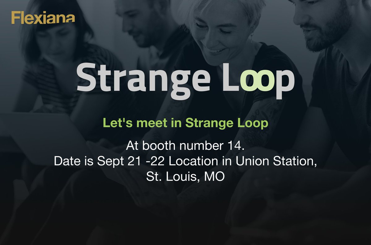 flexiana's tweet image. We are proud to be sponsoring last Strange Loop event.
@strangeloop_stl #strangeloop