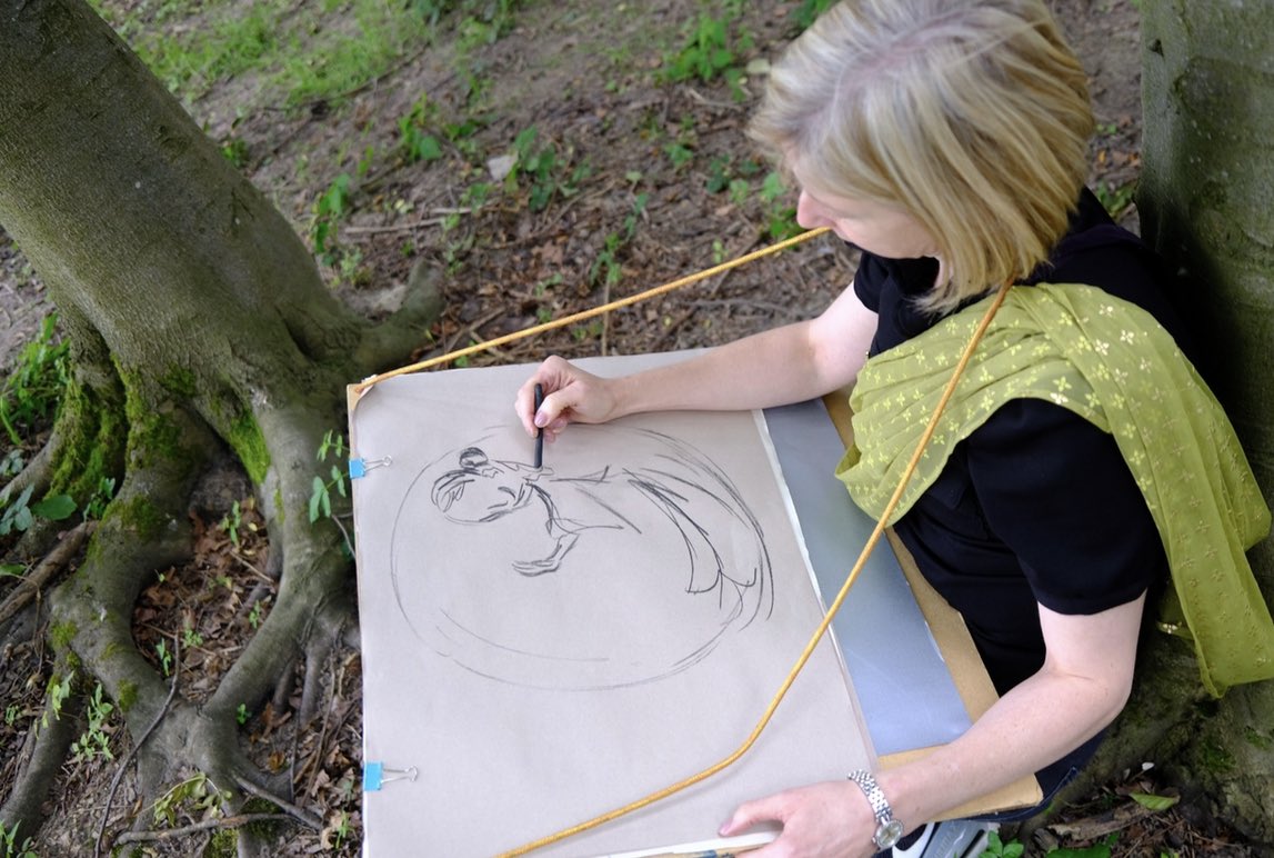 lgartworkshops's tweet photo. Had a great time doing creative walks with @balbirdance @DevikaRaoDance  @gavinjoynt as part of “WeWonder” festival @Wentworthwoodhouse:  looking at nature through the eyes of Artists, using the senses in different ways. #FluxRotherham #balbirsinghdance #creativewalks https://t.co/loBNbt1TvL