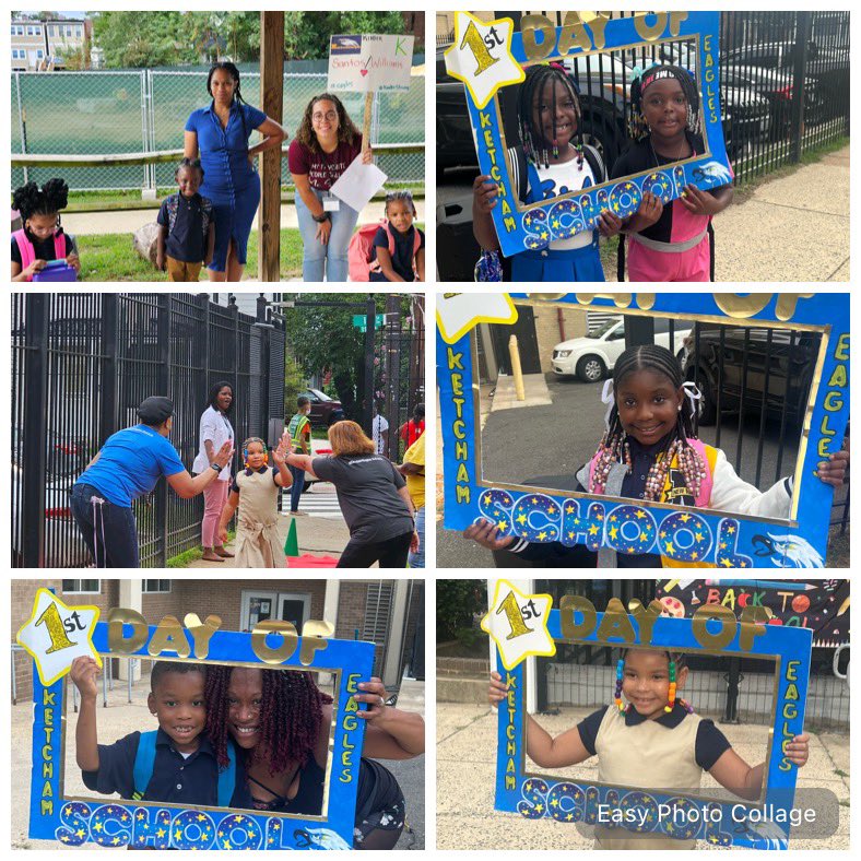 KetchamES's tweet photo. First Day Clap In and Welcome at Ketcham was a blast! #FirstDayLooks @dcpublicschools
#KetchamEaglesS.O.A.R. https://t.co/rFlxZLKkBP