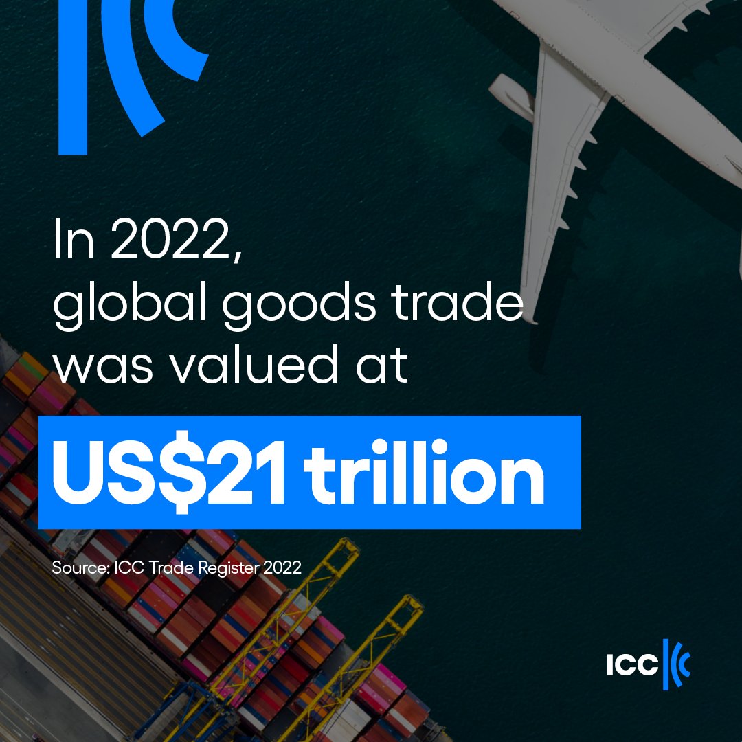 iccwbo's tweet photo. 📈 The forecast for the coming years is promising, with a projected annual growth rate of 5.6% until 2031. By then, the total #trade value is set to reach an astounding $35.8 trillion.

🔗 To know more: https://t.co/FZWtg9QQg6 https://t.co/35JOp7TqRN