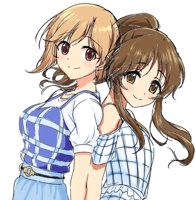 背中合わせ#7時25分は藍子のゆるふわタイム 