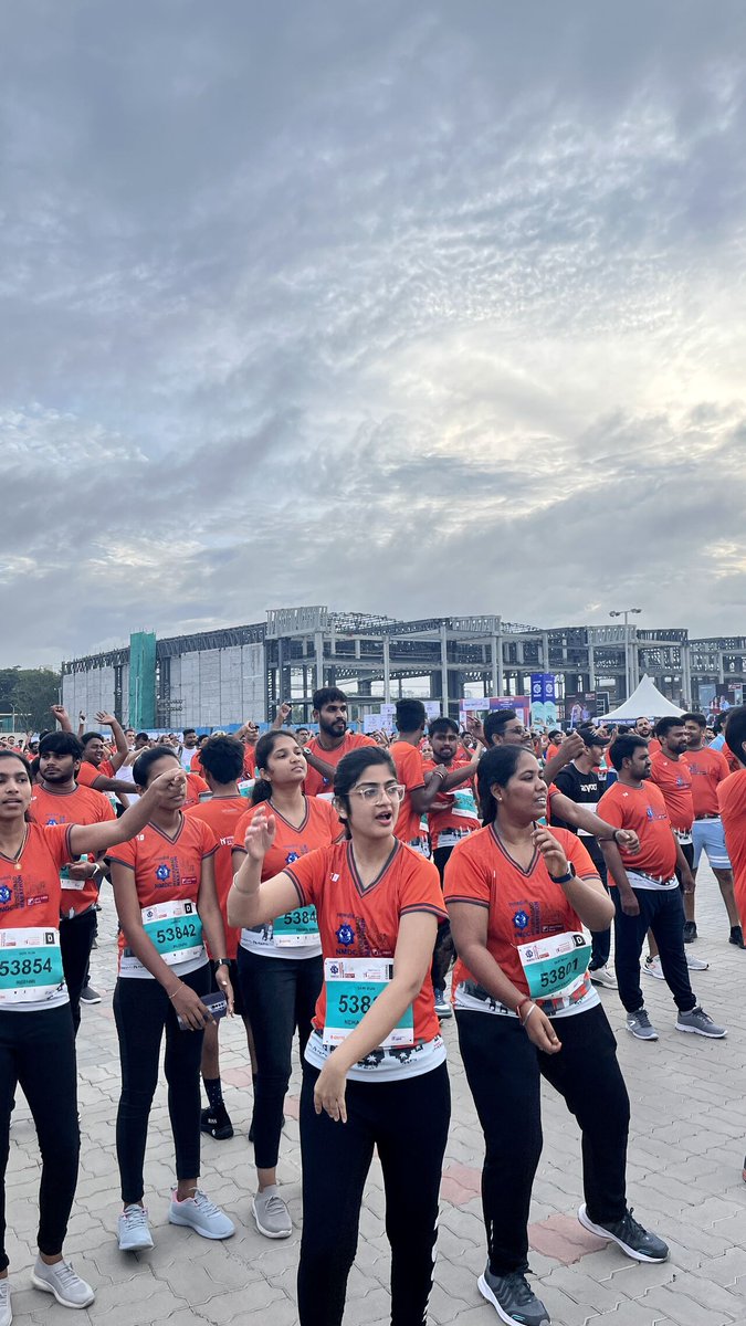 CentificGlobal's tweet photo. ๐โโ๏ธ๐โโ๏ธ We did it! Celebrating the @Centific IDC Team's Success at the NMDC Hyderabad Marathon! ๐
#LifeAtCentific #Fitness #HyderabadMarathon #EmployeeWellbeing #SelfCare https://t.co/A2pG4eDZZS