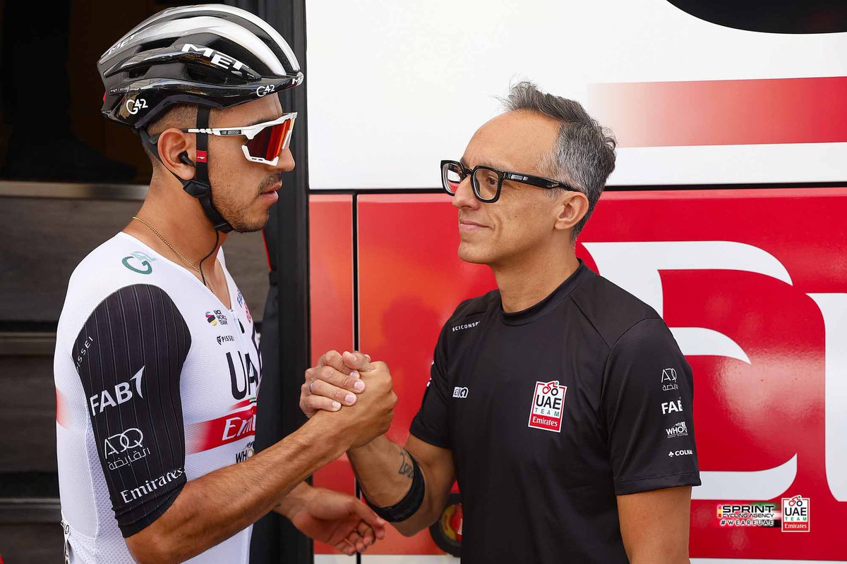 #LaVuelta23 Ready to race! #WeAreUAE
