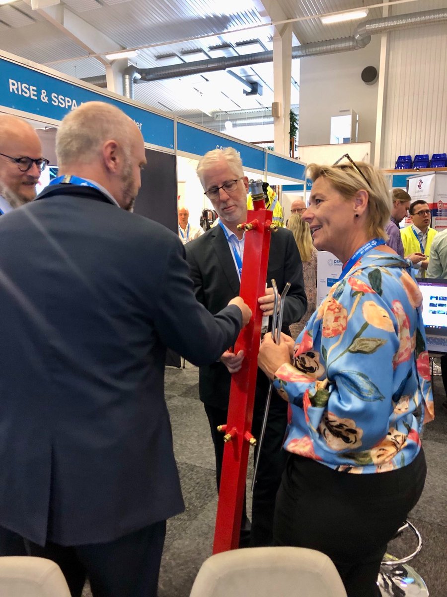 Exciting sunny morning <a href="/shippingmeet/">@shippingmeet</a> in Donso, Sweden with LASH FIRE demonstrations by our partners showing sprinkler, drone with thermal cameras in the Safety Meet Arena! 📸

Stay tuned for tomorrow's seminar starting at 10.3o in Hall F!🔥

#firesafety #lashfire #roroships