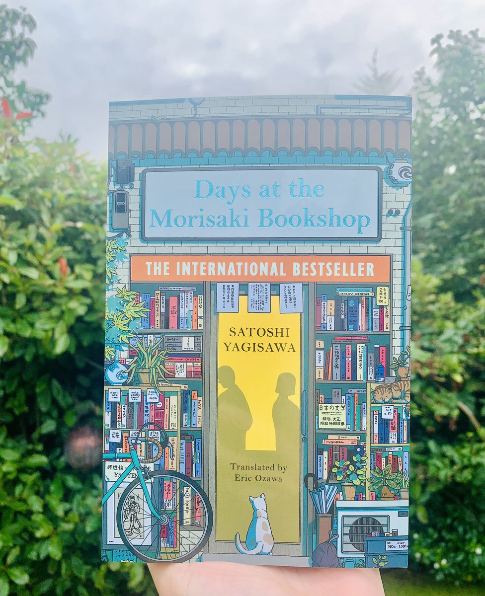 Many thanks @AbiWalton4 for #DaysAtTheMorisakiBookshop by @satoshiyagisawa 

I love books about books! I’ve heard such great things about this comforting read and can’t wait to begin. 

📖Out Now from #ManillaPress @bonnierbooks_uk 📖

#booktwitter