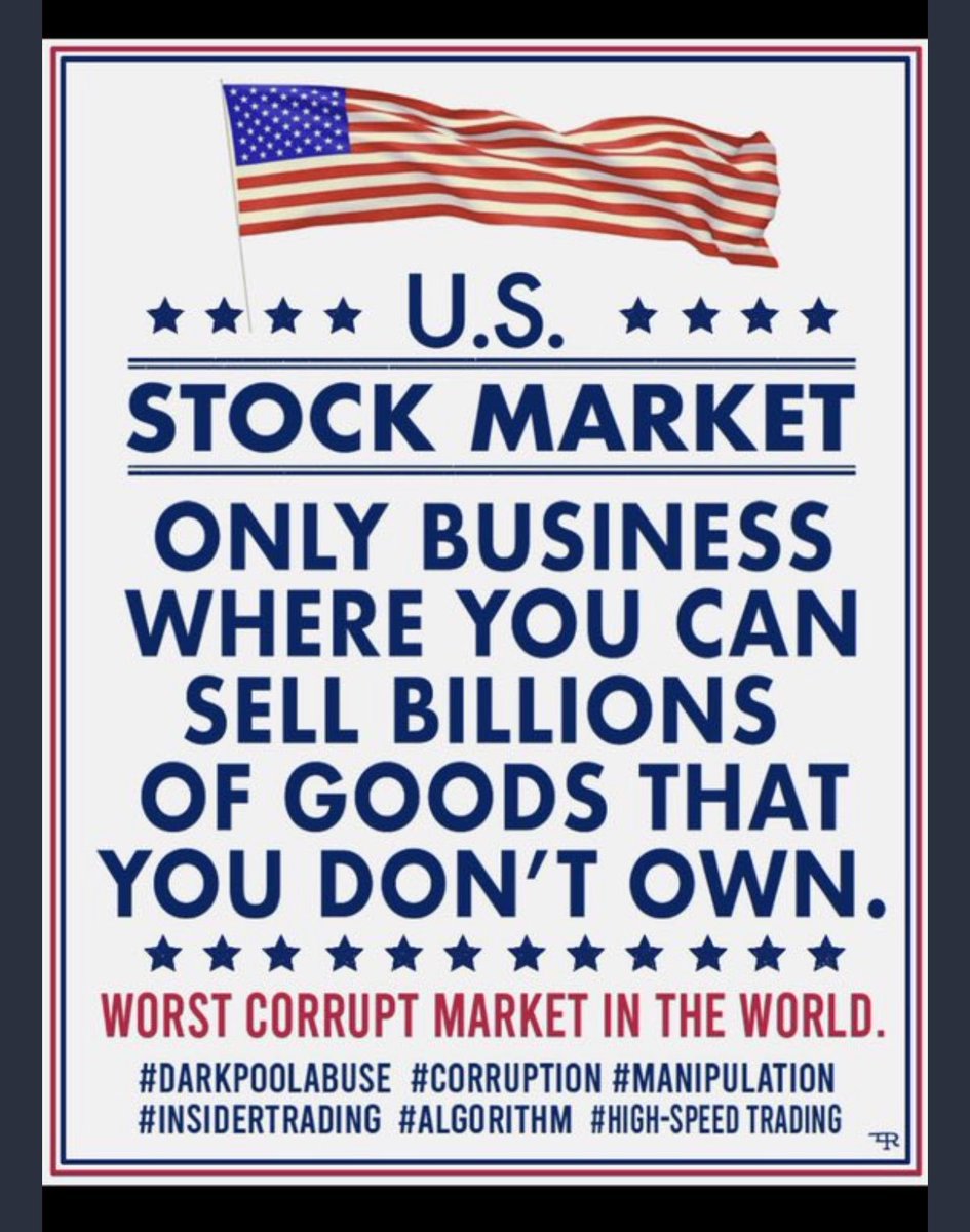 MoonShotUK's tweet photo. ⚠️FIX YOUR RIGGED / BROKEN /FRAUDULENT STOCK MARKETS ⚠️🤬

Do it before people take out their Money  for good ! #AMC #CHECKMATE @FINRA @SECGov @DOJCrimDiv https://t.co/S9SuMIiQN0