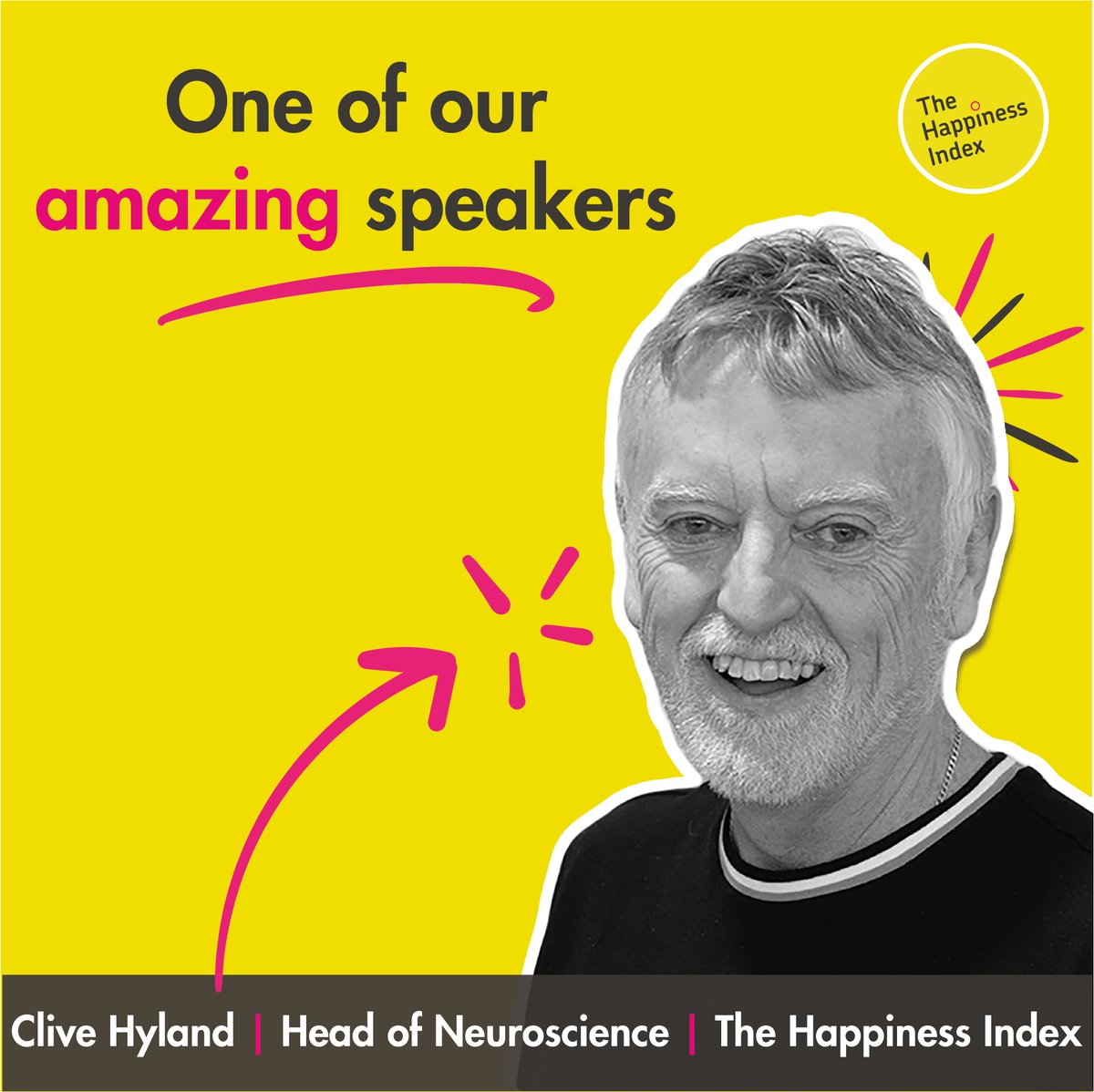 👋 Introducing Clive Hyland - one of our expert speakers at The Happiness Index Book Launch &amp; Employee Happiness Conference! 🙌 Don't miss your chance to hear Clive and many others speak bit.ly/45uS27u #booklaunch #futureofwork #EmployeeEngagement #EmployeeHappiness