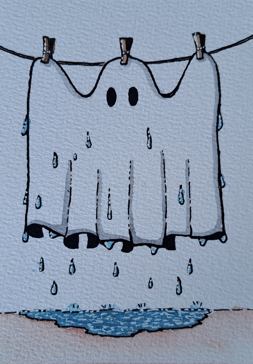 #AuGHOST2023 

Day 28: Drop

#kleineKunstklasse