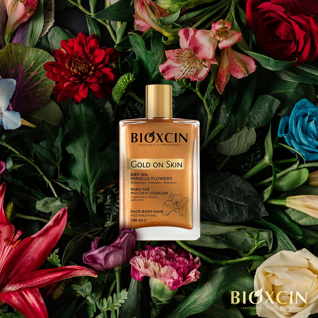 Cildiniz için en doğal ışıltı şimdi sizlerle! ✨

Mucizevi çiçek yağları ve nemlendirici aktiflerle dolu Bioxcin Gold On Skin ile ışıltıyı cildinizde hissedin.

Egzotik Monoi kokusuyla, tüm gün size eşlik eder! 🌺