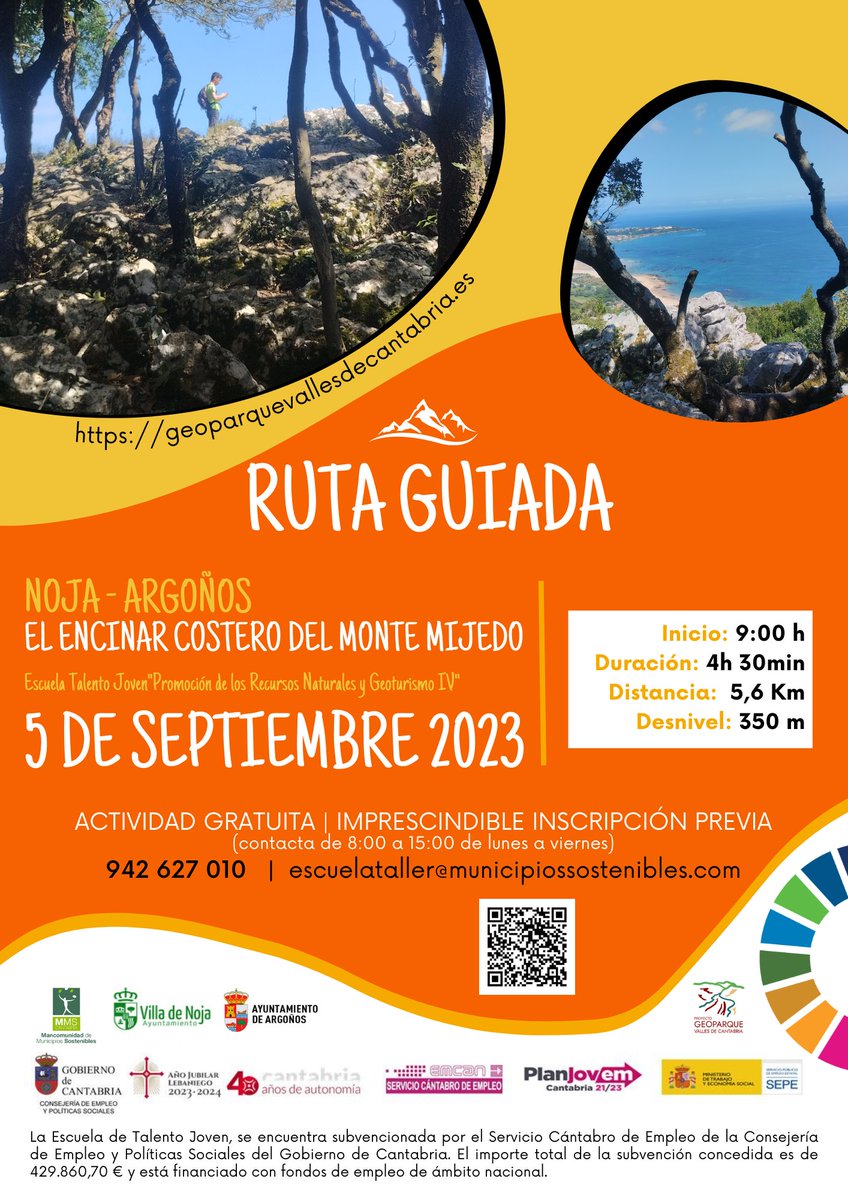 mmscantabria's tweet photo. Próximo martes 5 de septiembre ruta guiada gratuita por el encinar costero del Monte Mijedo, Noja-Argoños. Organizada por los trabajadores/as de la Escuela de Talento Joven (ETJ) “Promoción de los Recursos Naturales y Geoturismo IV” de la MMS Inscripciones: 942627010 https://t.co/RRdvemBwEz