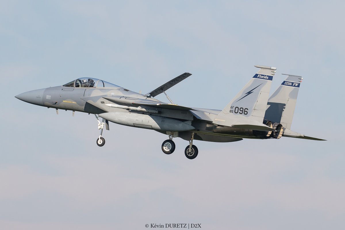 CoronetEast's tweet image. Six 159th FS F-15s departed from Jacksonville IAP #KJAX as #CUBE41 August 18th, 2023. Supporting #ALTRV Coronet South 815 were #BOBBY91 (63-8034) and #BOBBY92 (63-8022). They were on route to Colombia, taking part in exercise Relámpago VIII. #CoronetSouth tinyurl.com/nrfwveum