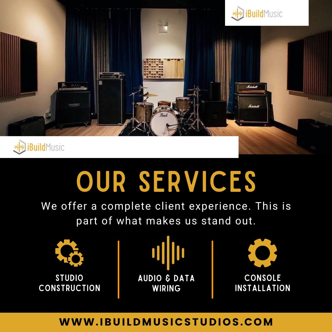 Need help with your studio build? Get in touch today! Visit us at ibuildmusicstudios.com/customer-intak… to get started! #recordingstudio #studiosetup #musicproducer #studiomonitors #acoustics #studiolifestyle #musicproduction #studiodesign #musicstudio #studiogear #masteringstudio
